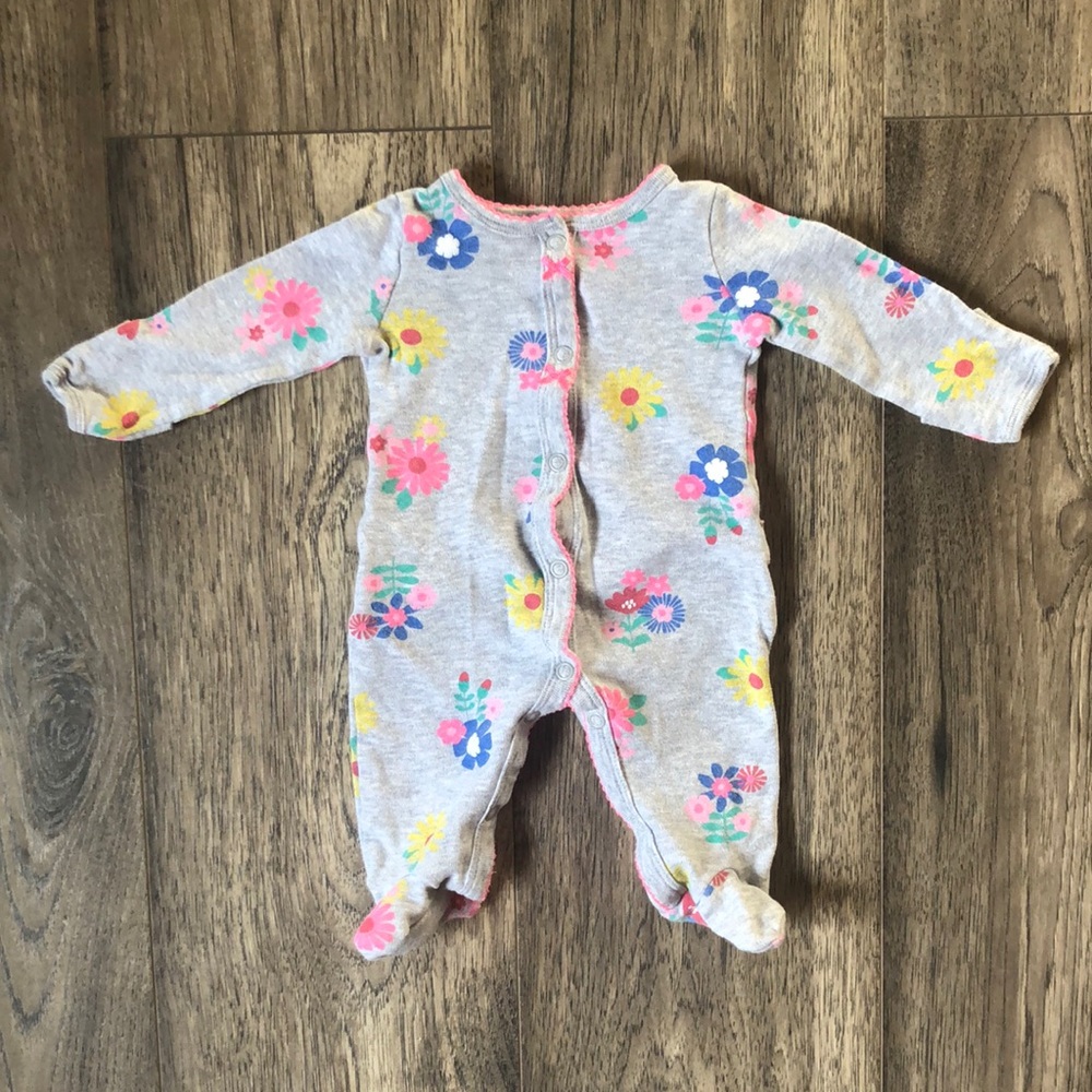 💋Carters|| Button Up Footies